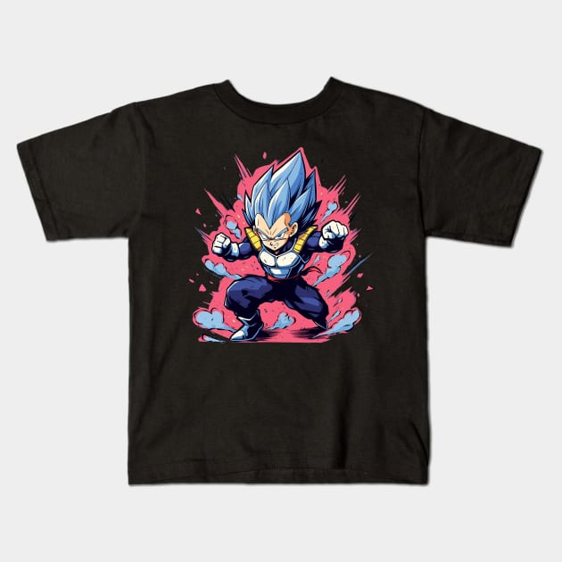 vegeta Kids T-Shirt by pokermoment